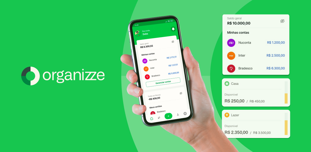 App do Dia — Organizze: controle financeiro simples e intuitivo