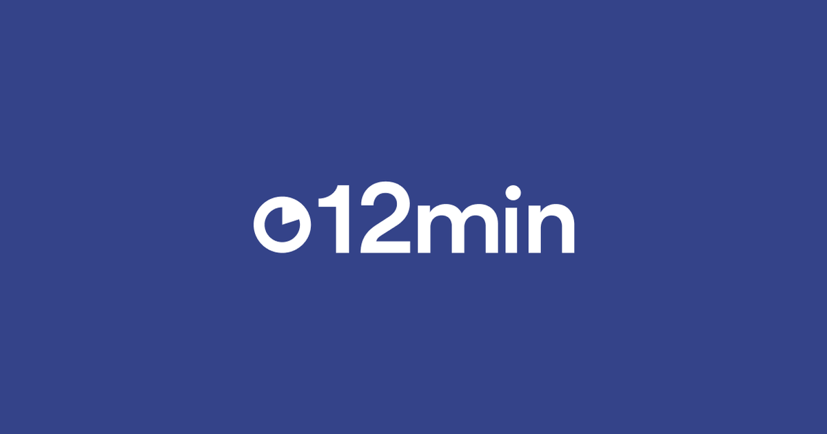App do Dia — 12min: Aprenda com resumos de livros em áudio e texto em poucos minutos! 1 App do Dia — 12min: Aprenda com resumos de livros em áudio e texto em poucos minutos!