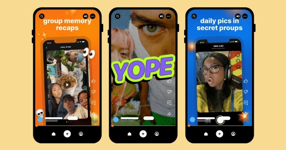 App do Dia — Yope: Compartilhe momentos do dia com amigos de forma simples e espontânea.